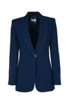 Elisabetta Franchi Jackets And Vests In Oltremare