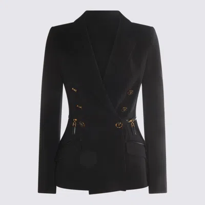 ELISABETTA FRANCHI JACKETS BLACKS AND GREYS