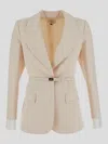 Elisabetta Franchi Blazer In Brown