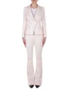 Elisabetta Franchi Jackets In Burro Bianco