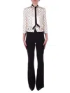 Elisabetta Franchi Jackets In Burro Nero Bianco