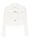 Elisabetta Franchi Jackets Light And Natural In Multi