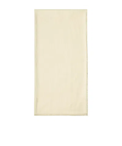 Elisabetta Franchi Jacquard Diamond Scarf In Nude