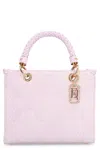 Elisabetta Franchi Jacquard Fabric Tote