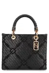 ELISABETTA FRANCHI ELISABETTA FRANCHI JACQUARD FABRIC TOTE