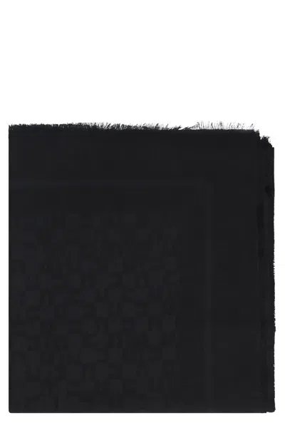 ELISABETTA FRANCHI JACQUARD SCARF
