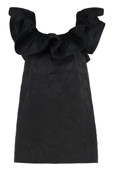 ELISABETTA FRANCHI ELISABETTA FRANCHI JAQUARD MINI DRESS