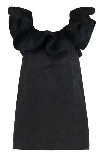 ELISABETTA FRANCHI ELISABETTA FRANCHI JAQUARD MINI DRESS