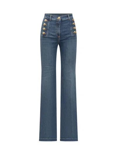 Elisabetta Franchi Jeans In Blue