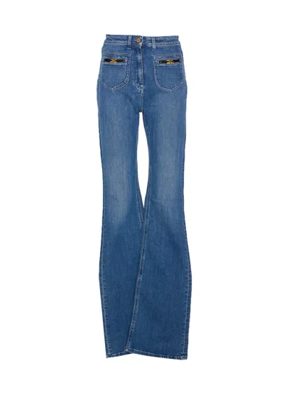Elisabetta Franchi Jeans In Blue