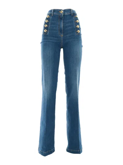 Elisabetta Franchi Jeans In Blue