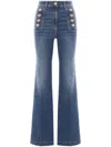 Elisabetta Franchi Jeans In Blue Vintage
