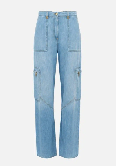 Elisabetta Franchi Jeans In Clear Blue