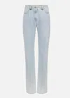 Elisabetta Franchi Belt-loop Jeans In Clear Blue