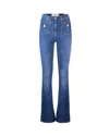Elisabetta Franchi Jeans Con Taschini E Dettagli A Fiocco