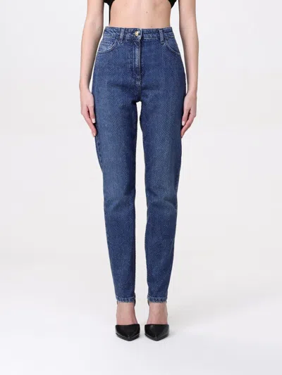 Elisabetta Franchi Jeans  Woman Color Blue