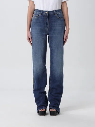Elisabetta Franchi Jeans  Woman Color Blue