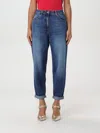 Elisabetta Franchi Jeans  Woman Color Blue In Blau