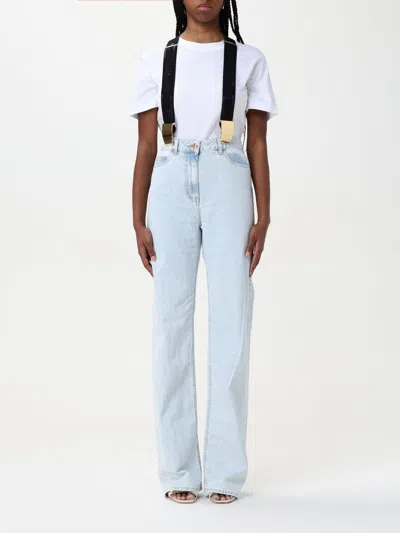 Elisabetta Franchi Jeans  Woman Color Denim