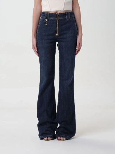 Elisabetta Franchi Jeans  Woman Color Denim