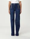 Elisabetta Franchi Jeans  Woman Color Denim In Blue