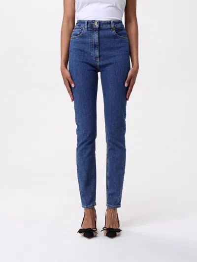 Elisabetta Franchi Jeans  Woman Color Gnawed Blue