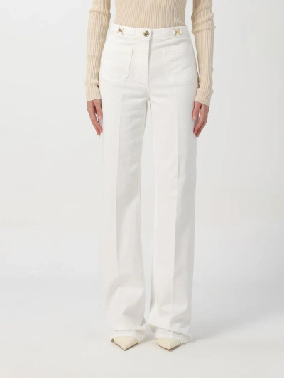 Elisabetta Franchi Jeans  Woman Color White