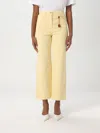 Elisabetta Franchi Jeans  Woman Color Yellow