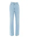 Elisabetta Franchi Jeans In Light Blue