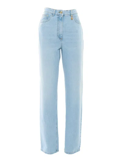 Elisabetta Franchi Jeans In Light Blue