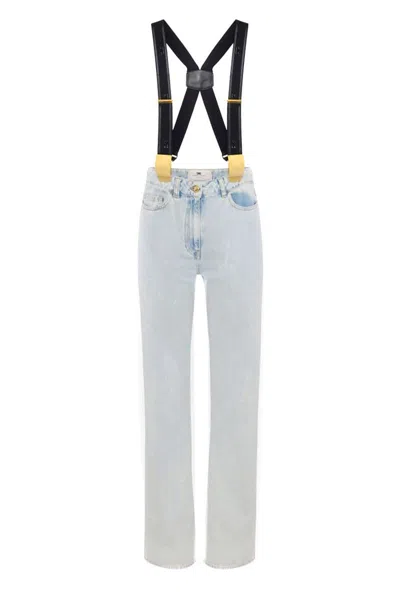 Elisabetta Franchi Jeans In Navy