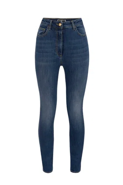 Elisabetta Franchi Jeans In Navy