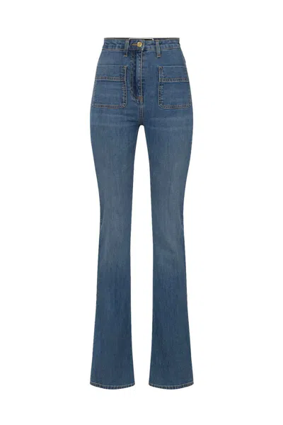 Elisabetta Franchi Jeans In Navy