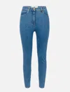 Elisabetta Franchi Jeans Skinny In Blue