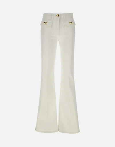 Elisabetta Franchi Jeans In White