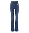 Elisabetta Franchi Jeans With Bow Detail