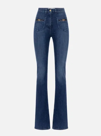 ELISABETTA FRANCHI ELISABETTA FRANCHI JEANS WITH JEWEL LOGO