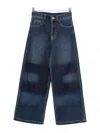 Elisabetta Franchi Jeans With Logo In Blue