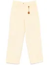 Elisabetta Franchi Jeans In Yellow