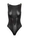 Elisabetta Franchi Jersey Bodysuit With Jewel Detailing