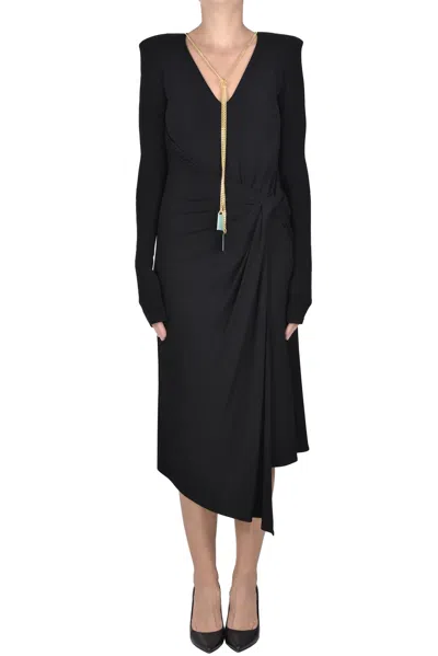 ELISABETTA FRANCHI JERSEY DRESS