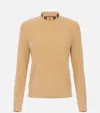 Elisabetta Franchi Jersey With Jewel Strap In Nude
