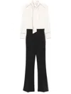 Elisabetta Franchi Jumpsuit In Beige