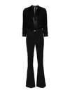 Elisabetta Franchi Combined Jumpsuit In Black