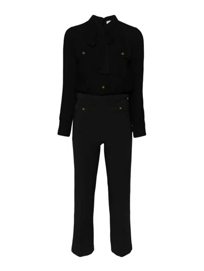 Elisabetta Franchi Jumpsuit In Black
