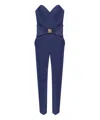 Elisabetta Franchi Jumpsuit In Blue