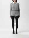 Elisabetta Franchi Jumpsuit  Woman Color Grey In Animal Print