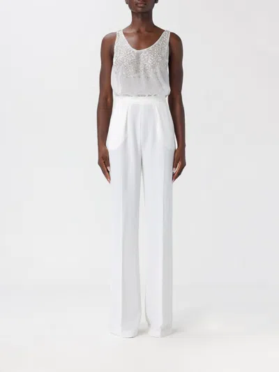 Elisabetta Franchi Jumpsuit  Woman Color White