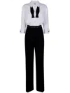 Elisabetta Franchi Jumpsuit In White