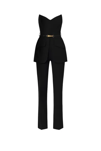Elisabetta Franchi Jumpsuits In Black